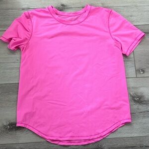 Lululemon high neck run and train tee